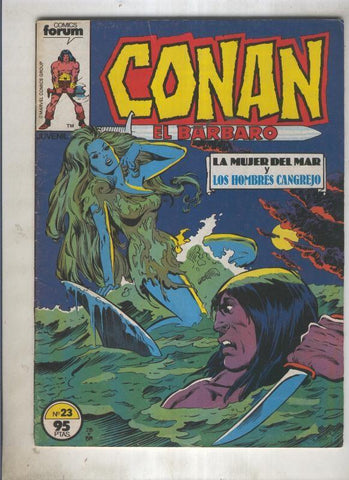 Conan el Barbaro primera edicion numero 023 (numerado 1 en trasera)