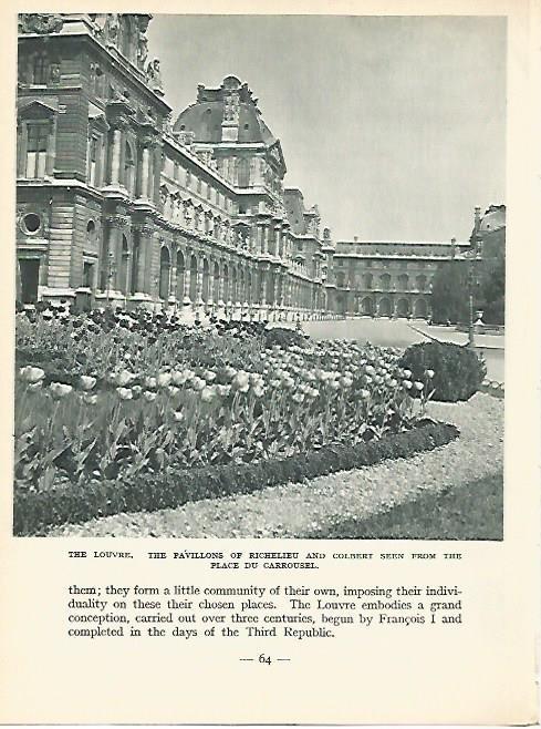 LAMINA 1744:PARIS. Louvre. Pabellones de Richelieu y Colbert