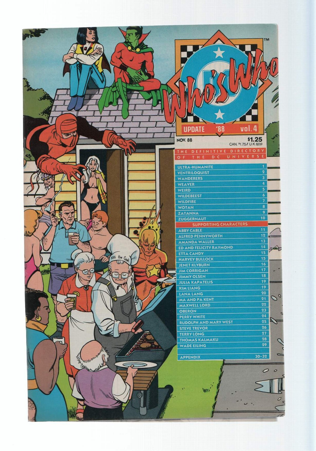 WHO IS WHO DC, Volumen 4: Numero 088 (DC Comics)