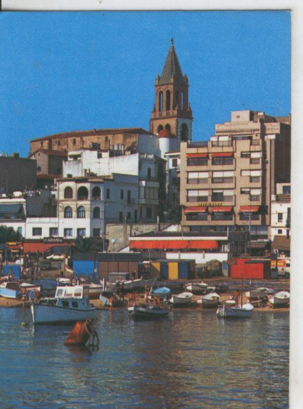 Postal 07734 : Palamos, vista desde el puerto