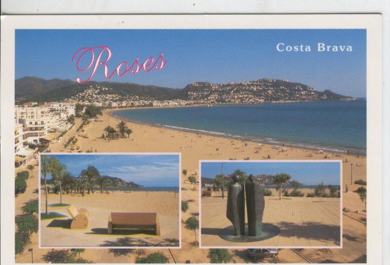 Postal 07844 : Costa Brava, Rosas
