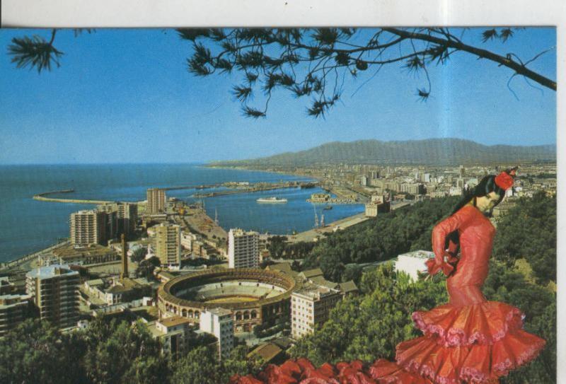 Postal 010096: Vista general de Malaga