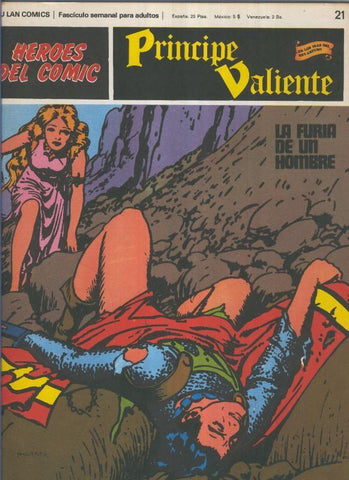 El Principe Valiente Numero 21: La furia de un hombre