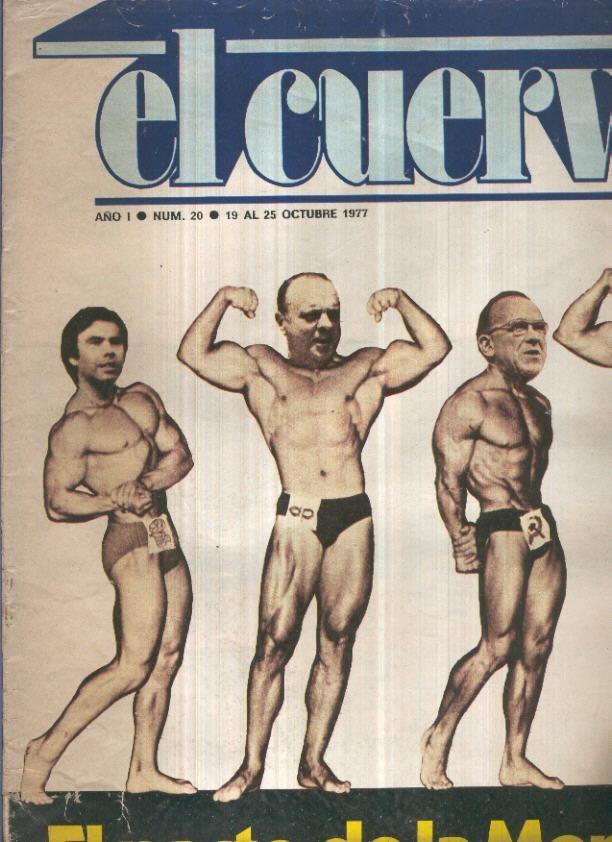 El Cuervo revista de humor numero 020 (1977): Jose Maria de Zavala
