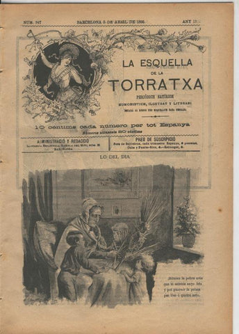 La esquella de la Torratxa numero 0847 del 5.4.1895