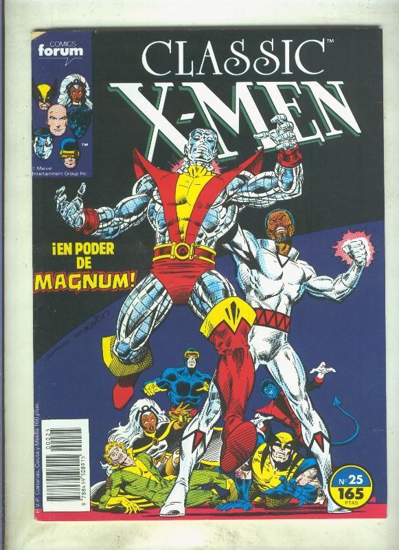 Classic X Men volumen 1 numero 25: Era nochebuena (numerado 1 en trasera)