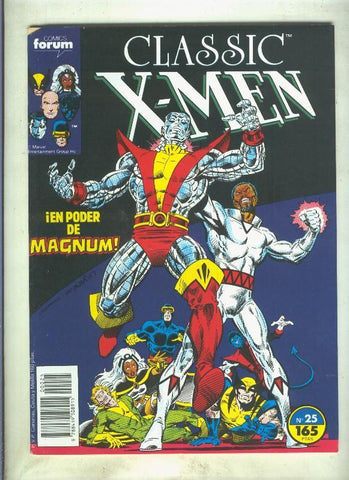 Classic X Men volumen 1 numero 25: Era nochebuena (numerado 1 en trasera)