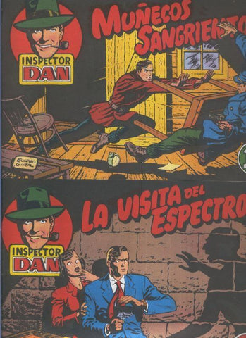 Inspector Dan facsimil coleccion de 72 numeros