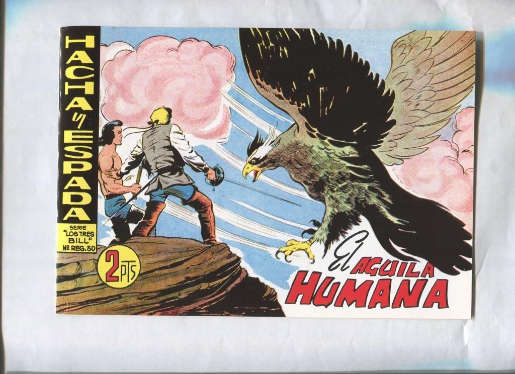 Facsimil: Hacha y Espada numero 53: El aguila humana