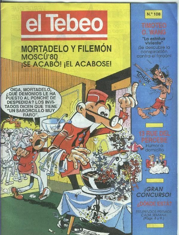 El Tebeo edicion 1991 numero 108