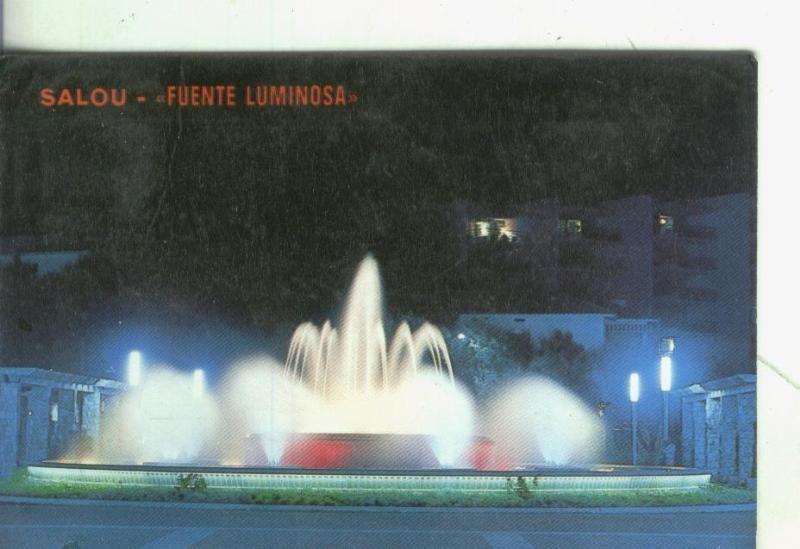 Postal 4401: Tarragona: Salou: fuente luminosa
