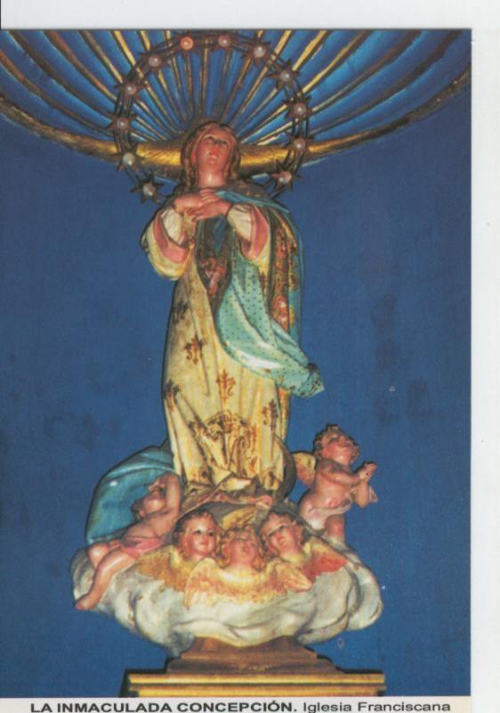 Postal Virgenes 384 : La inmaculada Concepcion, San Pedro de Jaba (Israel)