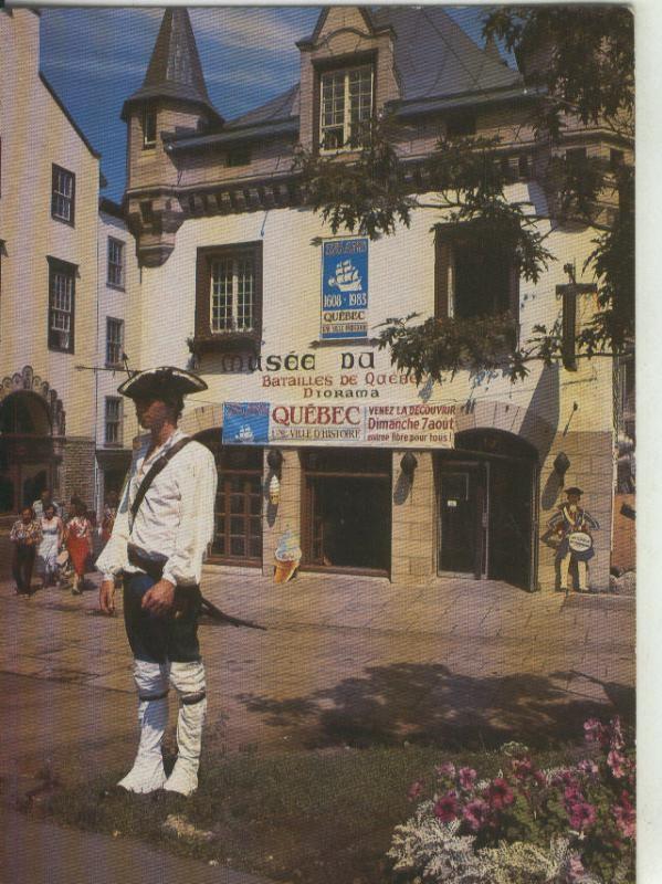Postal 008340: Museo du Fort, en quebec, Canada