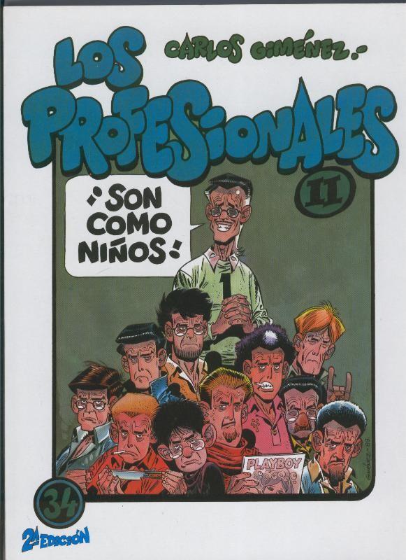 Papel Vivo volumen 34: Los Profesionales de Carlos Gimenez volumen II