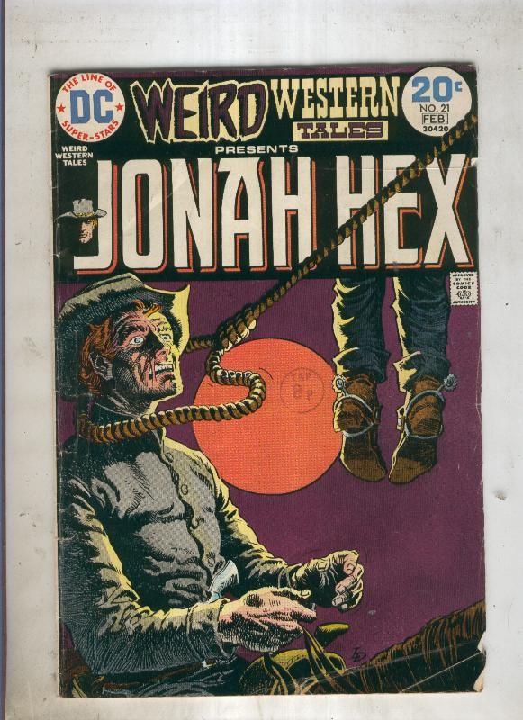 WEIRD WESTERN TALES 1971 Numero 21