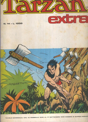 Tarzan extra numero 14: tavole dominicali del: 12.2.1939 al 17.9.1939