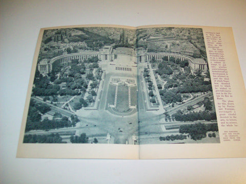 LAMINA 1796: PARIS. Vista desde la Torre Eiffel del Palacio de Chaillot