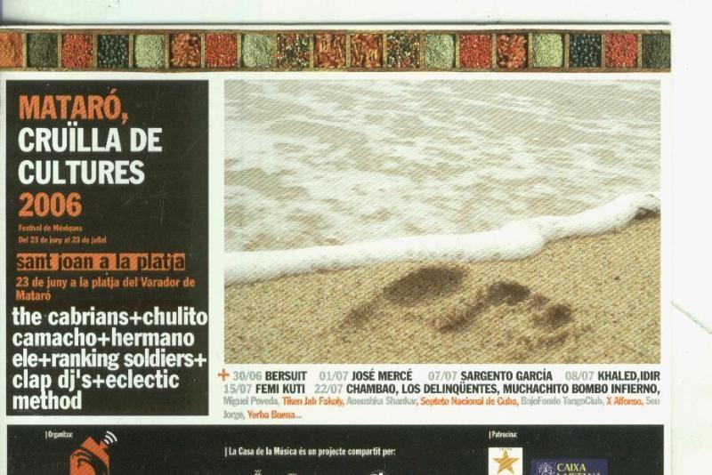 Postal 4318 : Publicitaria: Mataro, cruilla de cultures