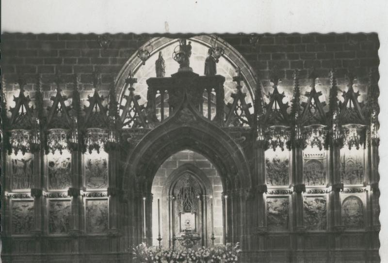 Postal 009513: Capilla del Santo Caliz de la catedral de Valencia