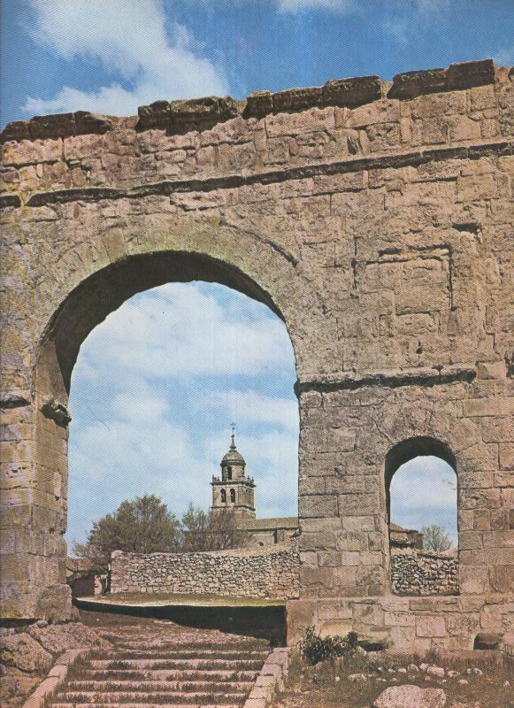 Album Grafico de España lamina 56: Arco Romano de Medinaceli, Soriqa