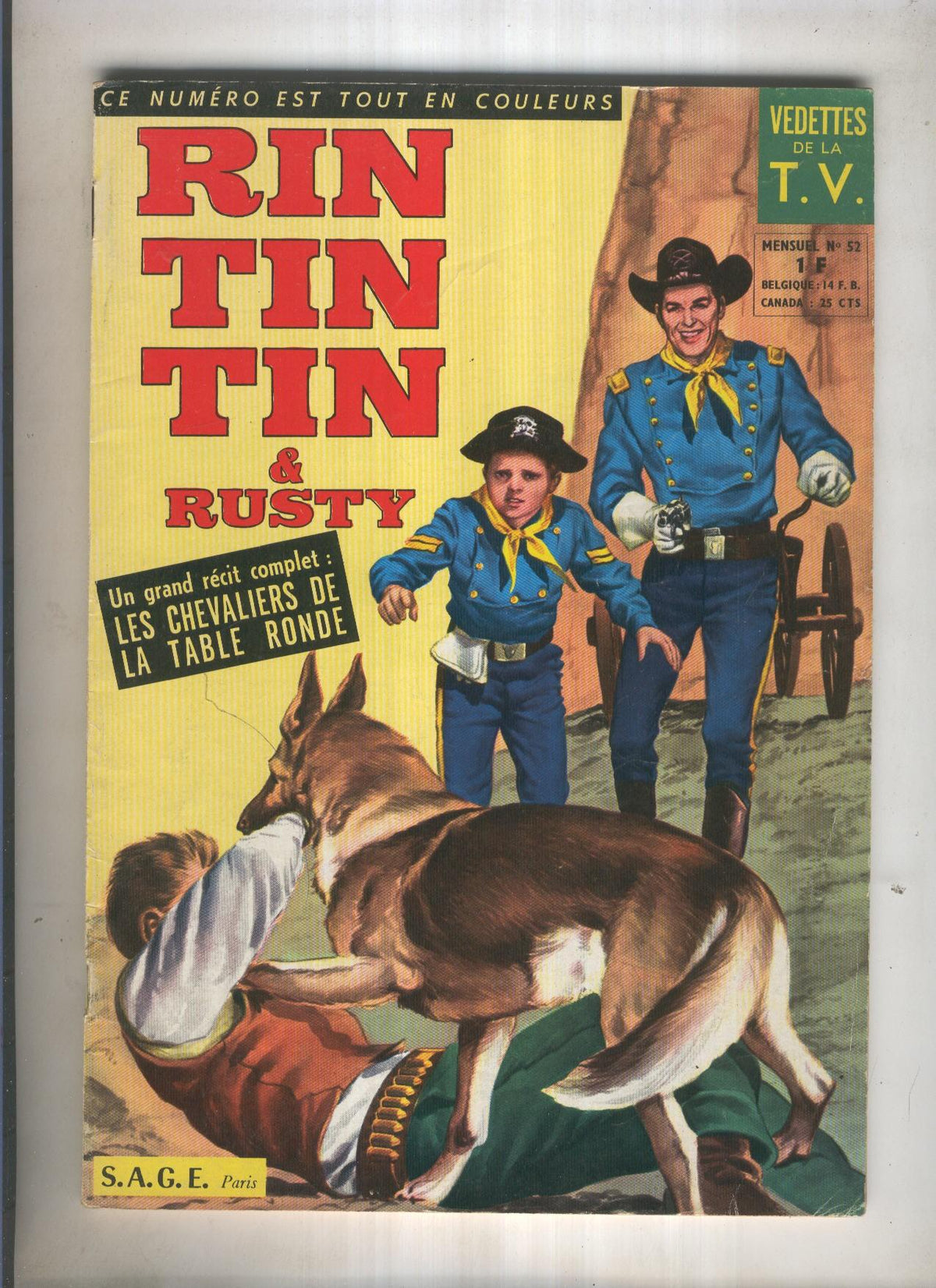 RIN TIN TIN ET RUSTY Numero 052: Limposteur suite