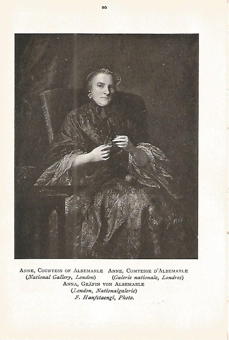 Lamina 228: REYNOLDS. Anne Condesa de Albermarle