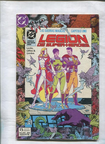 Legion de Superheroes numero 28: Cuando la magia regresar