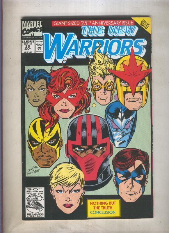 The New Warriors volumen 1 numero 025 (1992)