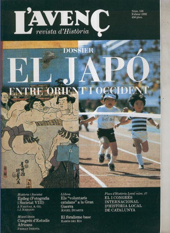Revista L'avenç numero 156: Dossier El Japo