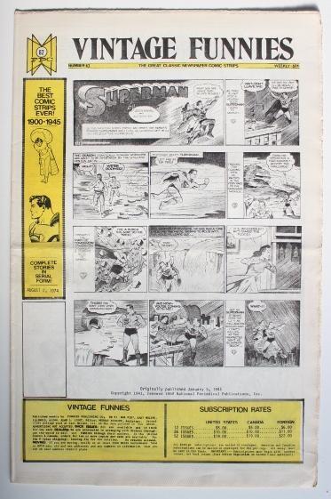 VINTAGE FUNNIES No.062 - The Great Classic Newspaper Comic Strips (1974)