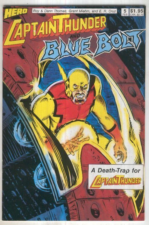 CAPTAIN THUNDER AND BLUE BOLT Vol.1 No.05: Maximum Bad