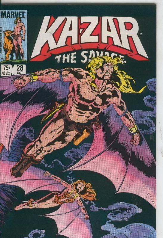Kazar the savage numero 28, octubre 1983