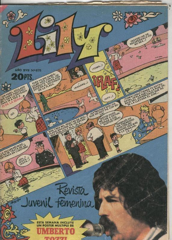 Lily numero 0875: poster de Umberto Tozzi