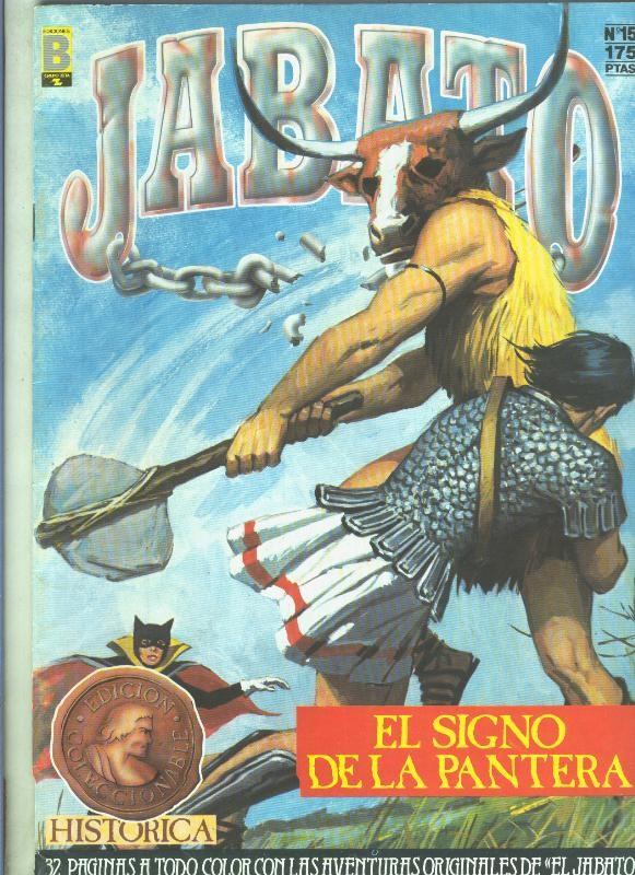 Jabato edicion historica primera edicion numero 015: El signo de la pantera (numerado 1 en trasera)