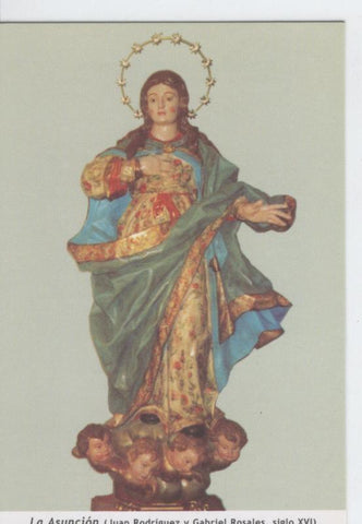 Postal Virgenes 0457 : La Asuncion, Gimialcon (Avila)