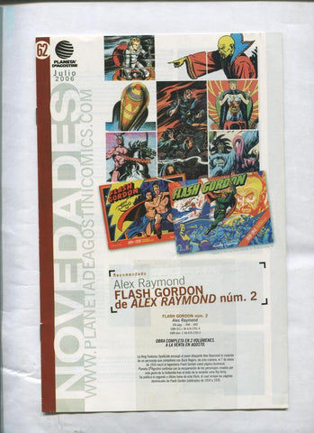Novedades julio 2006 de Planeta comics
