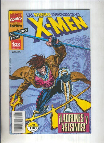 LAS AVENTURAS DE LOS X-MEN, Vol.1 No.21: En el Pantano  (Forum 1995)