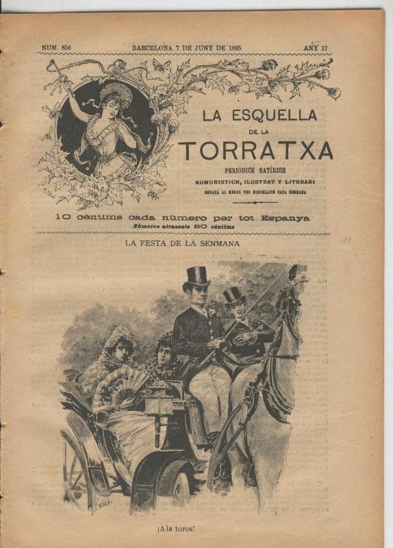 La esquella de la Torratxa numero 0856 del 7.6.1895