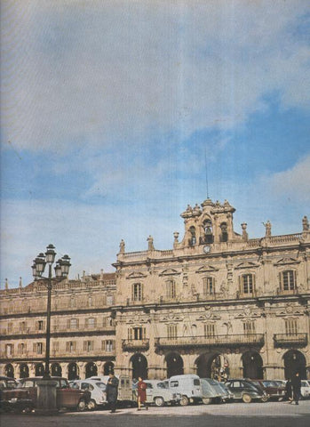 Album Grafico de España lamina 08: Plaza Mayor de Salamanca