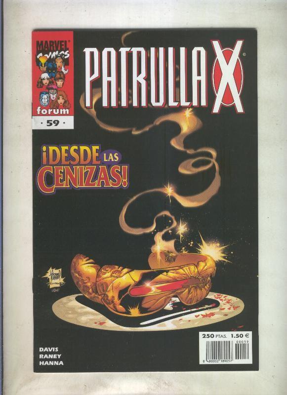 La Patrulla X volumen 2 numero 059: Desde las cenizas