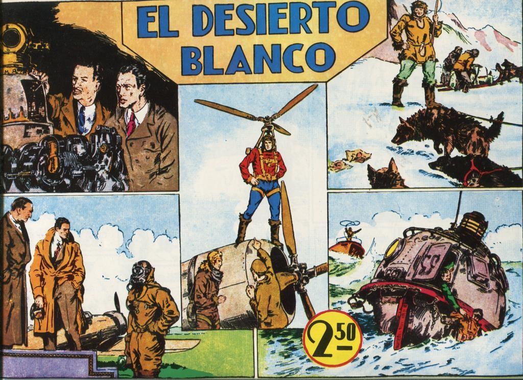 Facsimil Grandes Aventuras: El desierto blanco