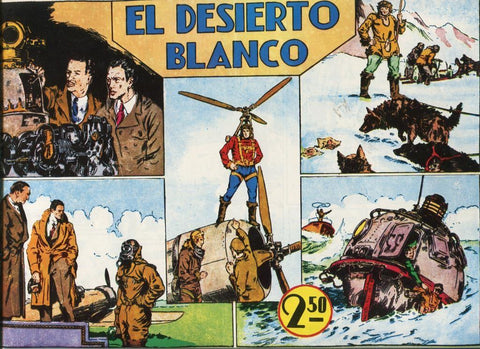 Facsimil Grandes Aventuras: El desierto blanco