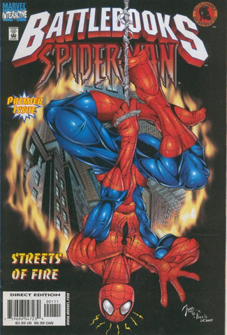 SPIDERMAN BATTLEBOOK: Streets of Fire, No.1B (With Battle-Card)