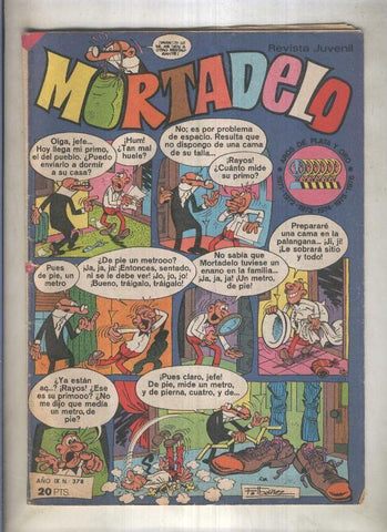 Mortadelo revista semanal numero 378: Bruno Brazil