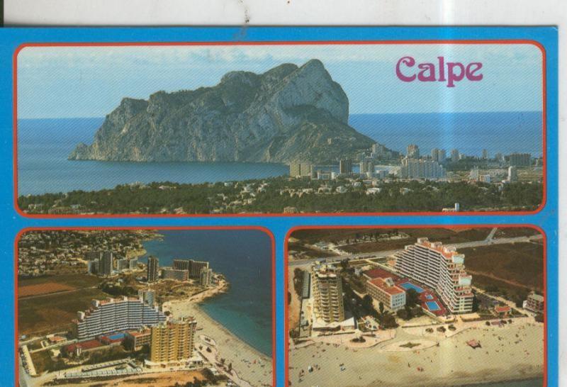 Postal 010409: Bellas vista del Peñon de Ifach y de Calpe en Alicante