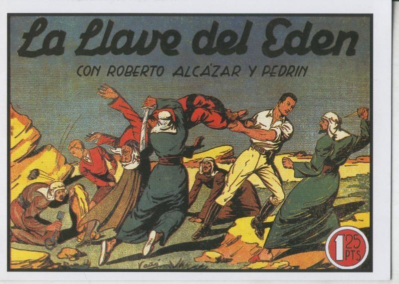 Roberto Alcazar y Pedrin facsimil numero 0139: La llave del Eden