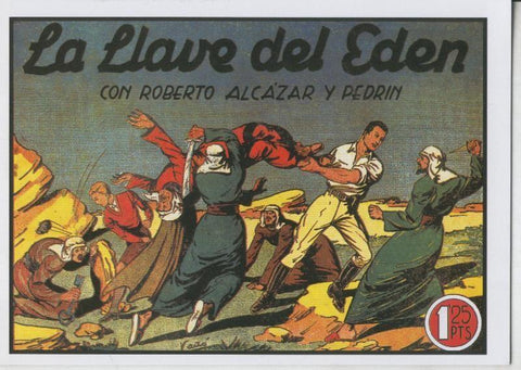 Roberto Alcazar y Pedrin facsimil numero 0139: La llave del Eden