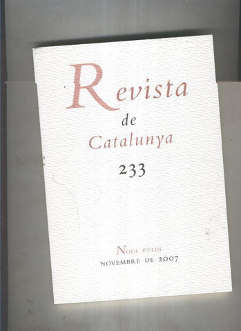 Revista de catalunya numero 233