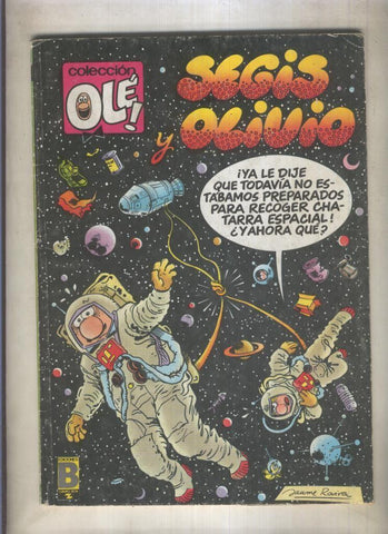 Coleccion Ole numero 323-V.4: Segis y Olivio (numerado 3 en trasera)