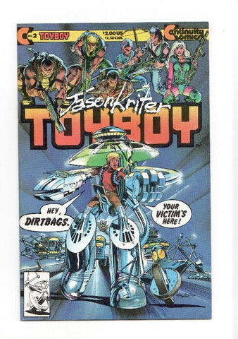 TOYBOY, Vol.1 Numero 02: Charge Dirtbags (Continuity Comics 1987)